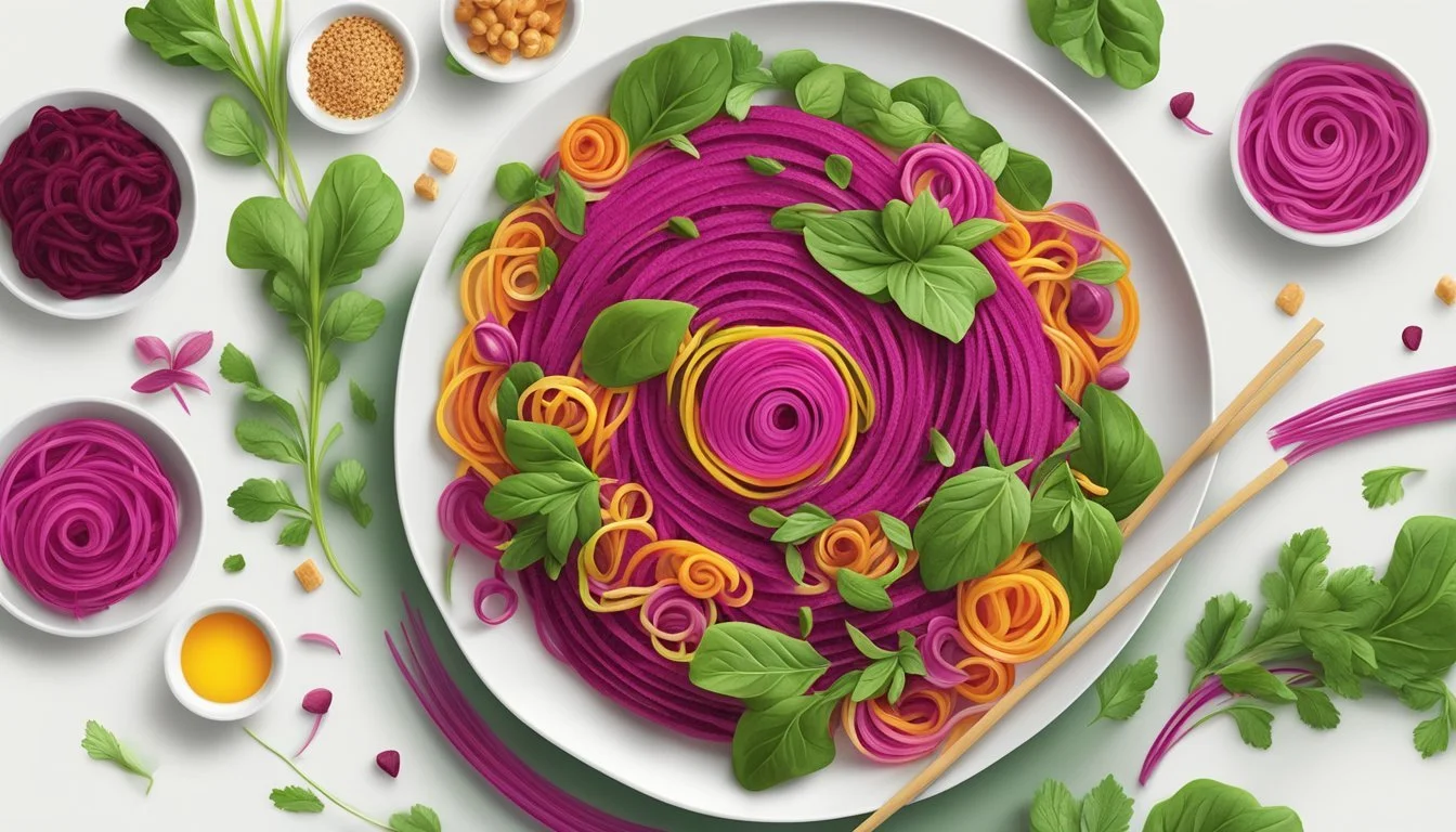 Beet Noodle Substitutes