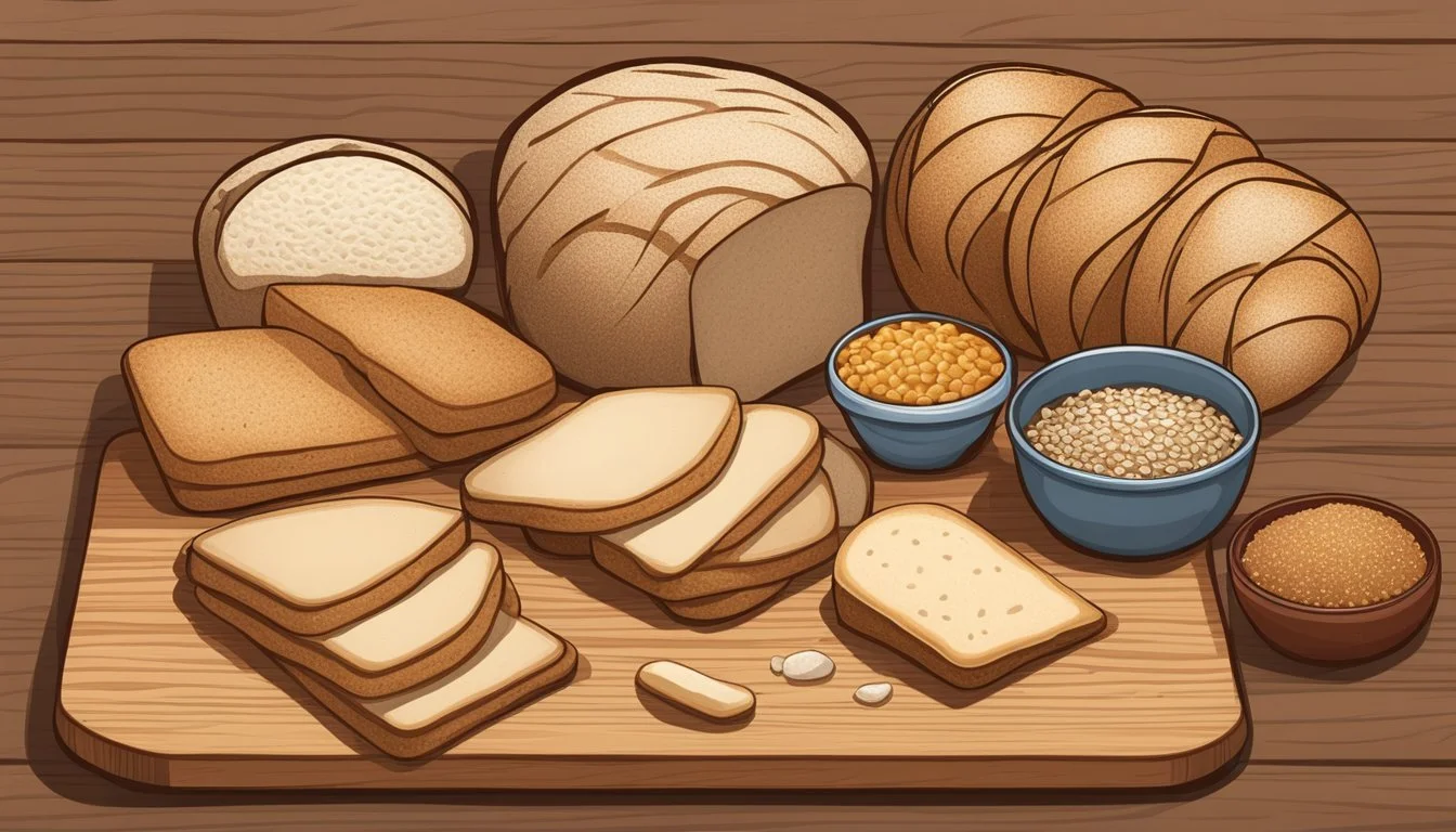 Whole Wheat Bread Substitutes