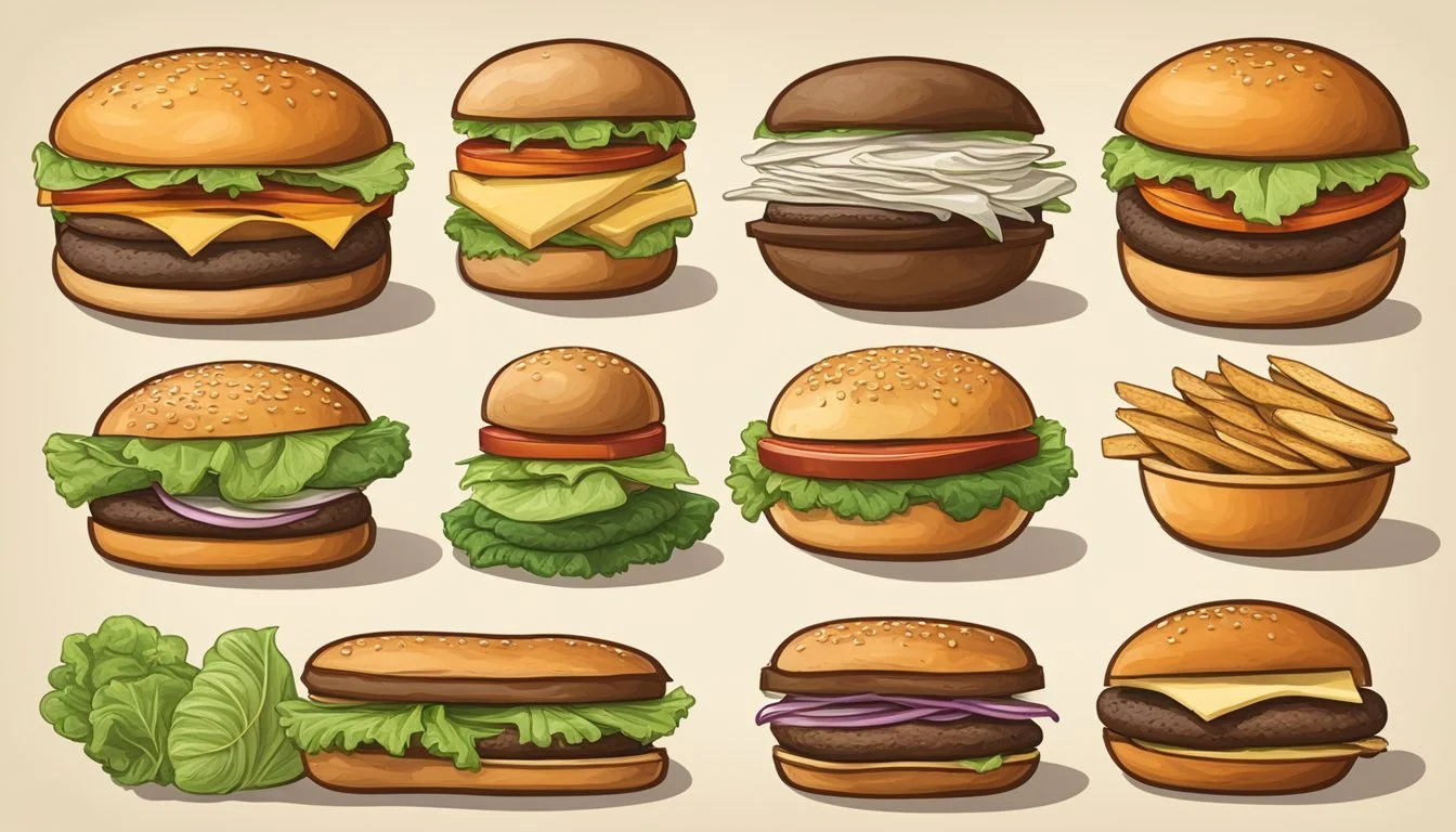 Hamburger Bun Substitutes