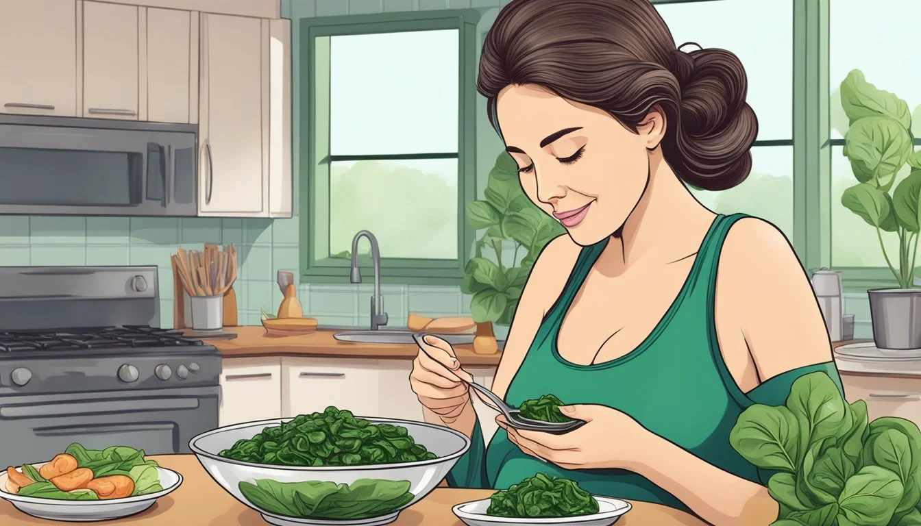 Can Pregnant Women Consume Raw Spinach?