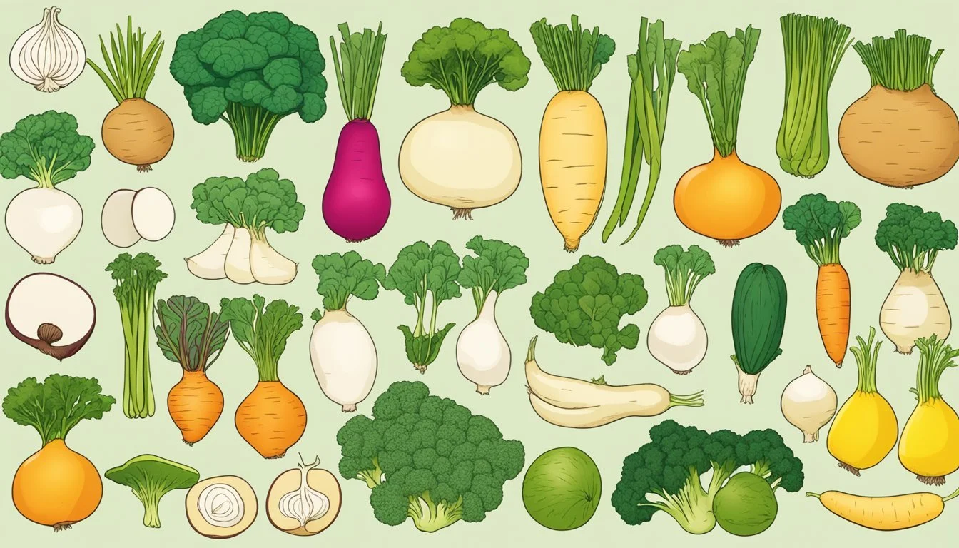 Daikon Radish Substitutes