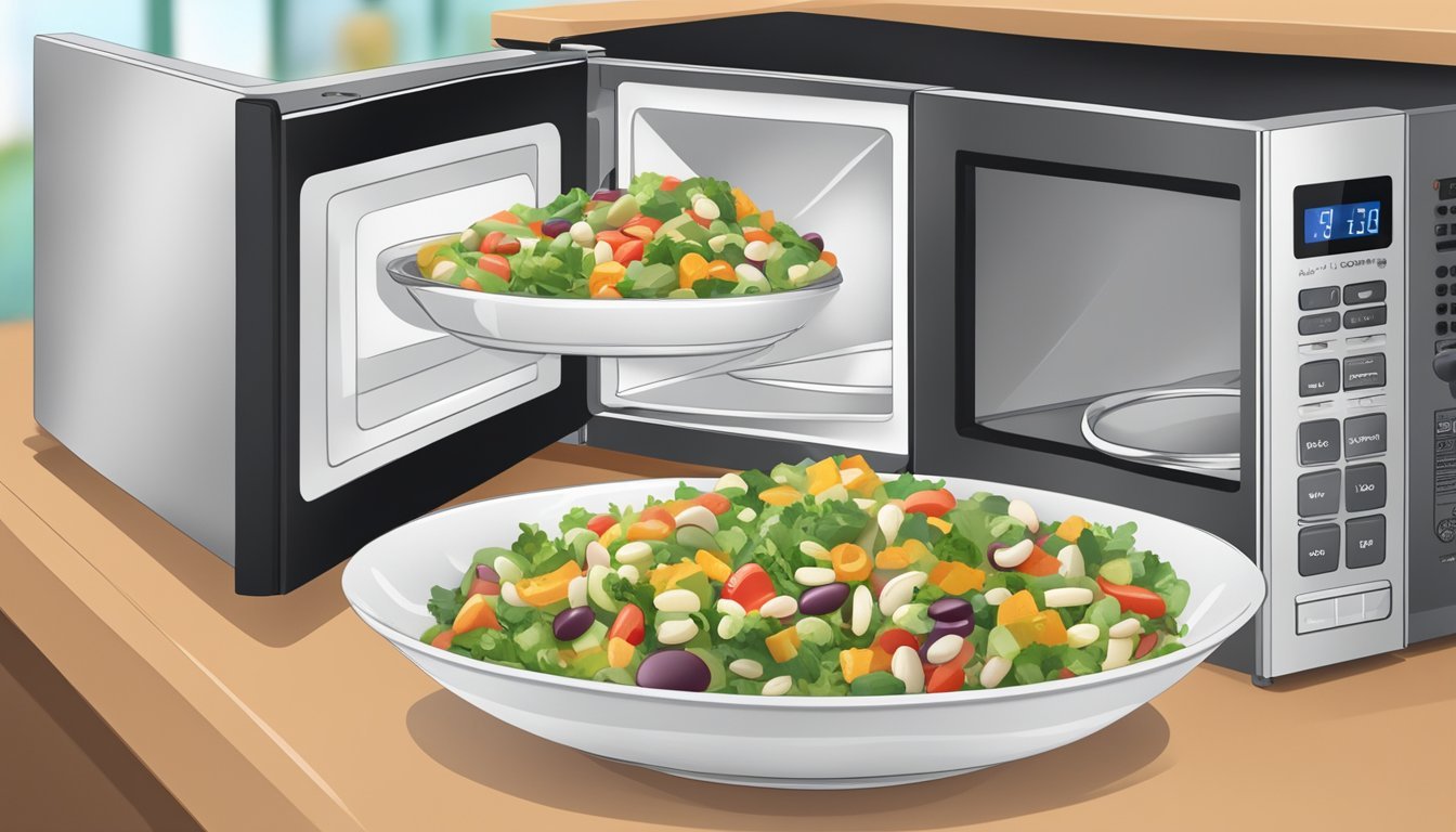 How to Reheat Gluten-Free Three Bean Salad