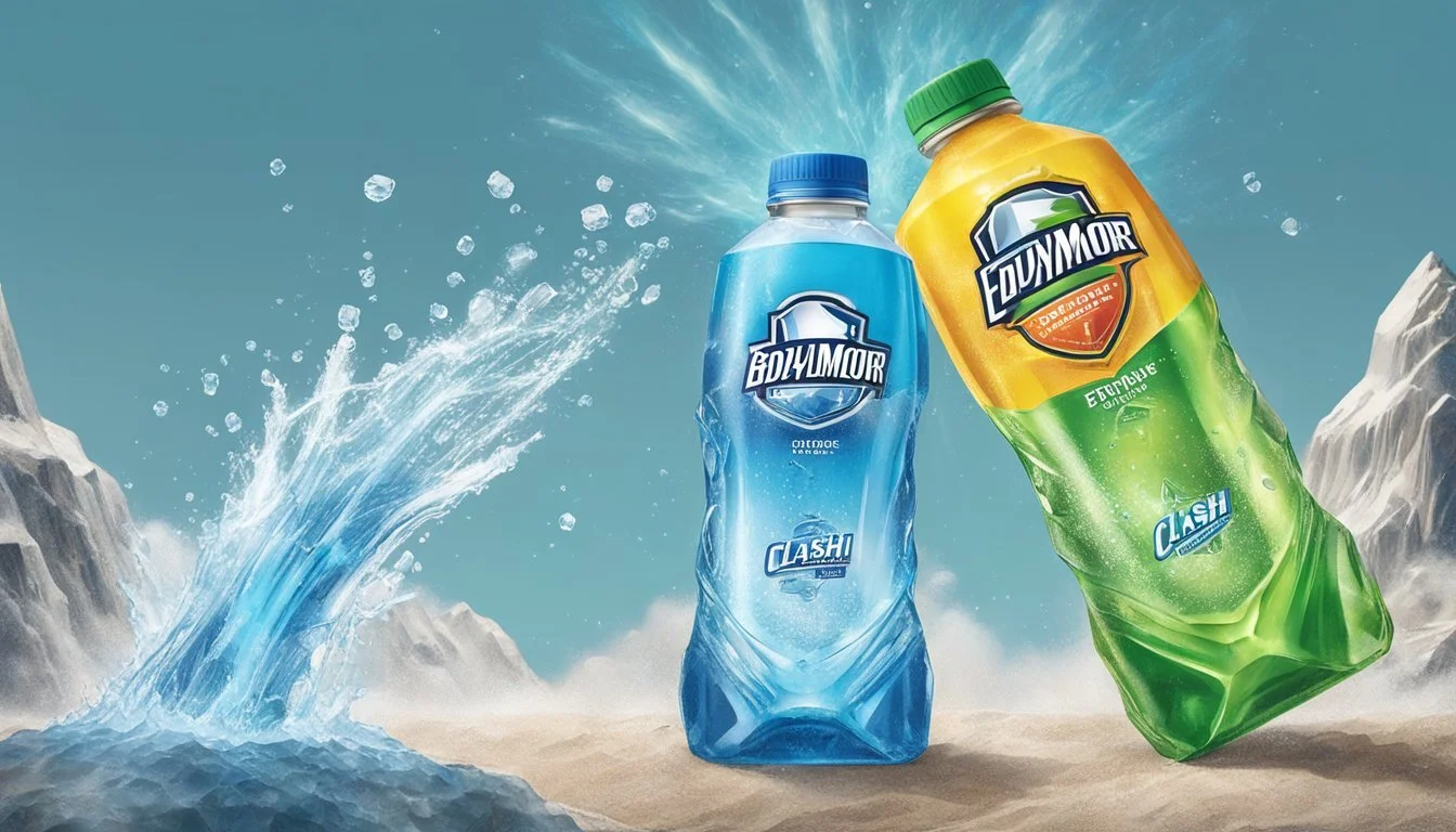 Crystal Geyser vs. BodyArmor