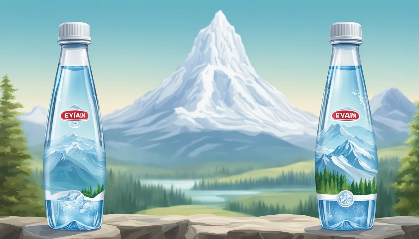 Evian vs. Crystal Geyser