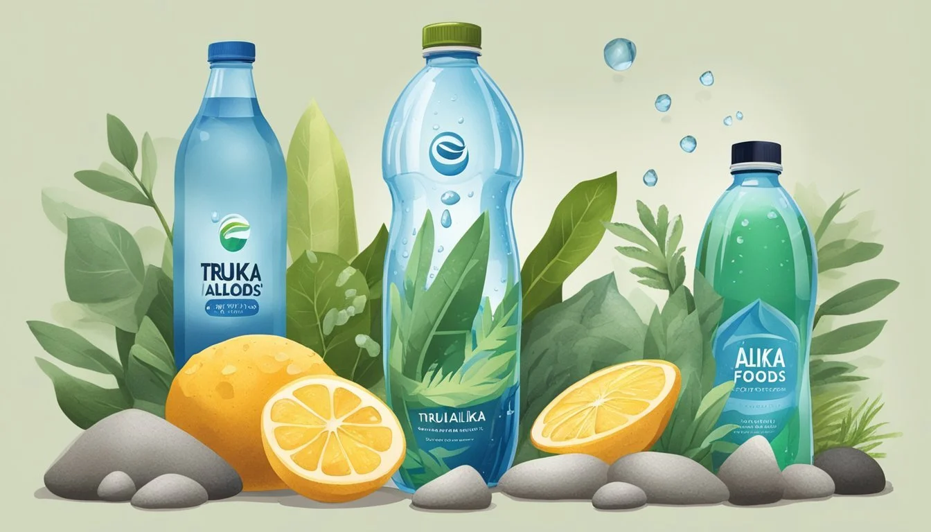 Tru Alka vs. Whole Foods Italian Still Mineral Water