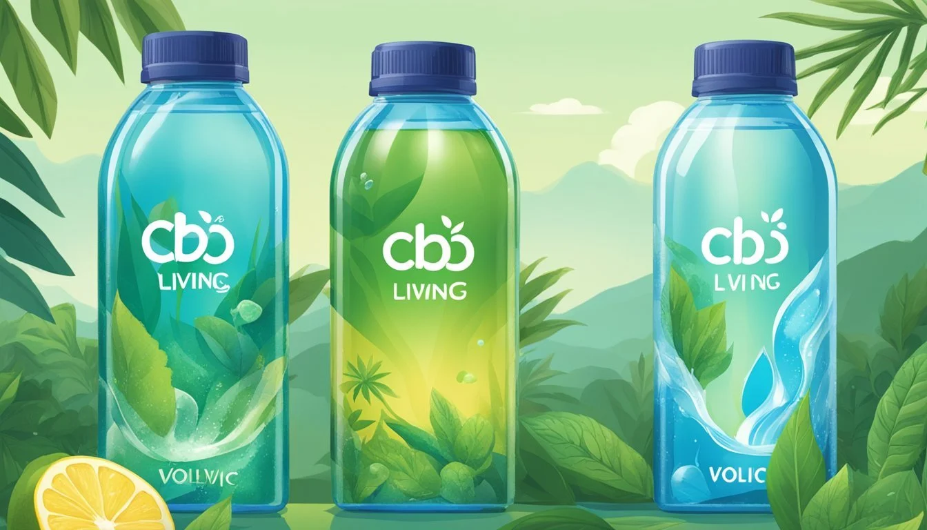 Volvic vs. CBD Living