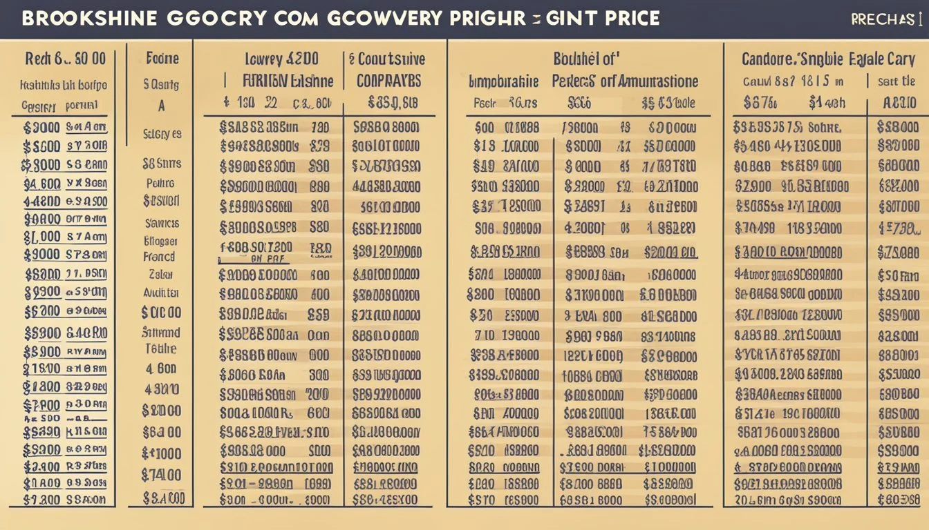 Is Brookshire Grocery Company Cheaper Than Giant Eagle?
