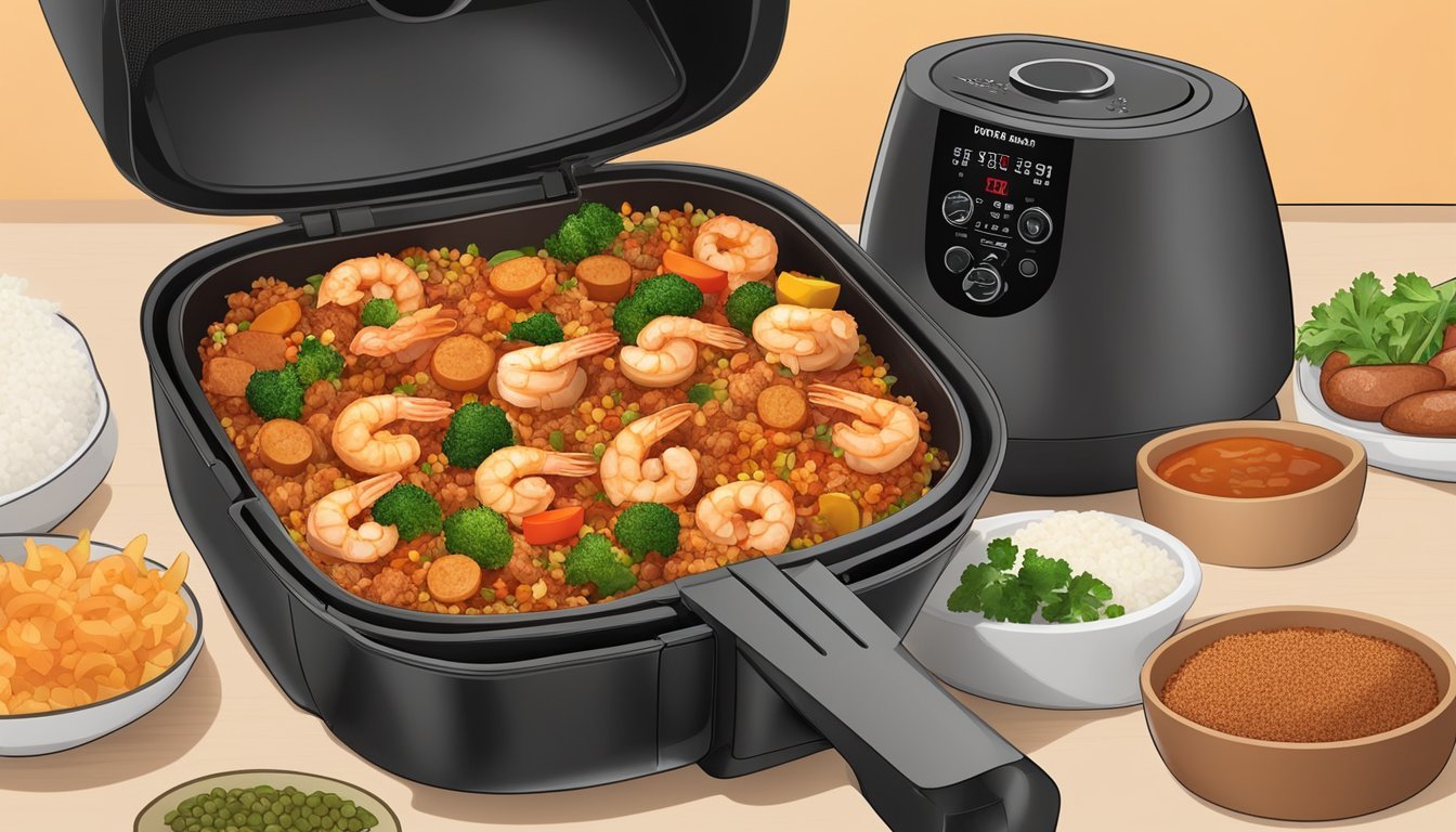 Air Fryer Jambalaya
