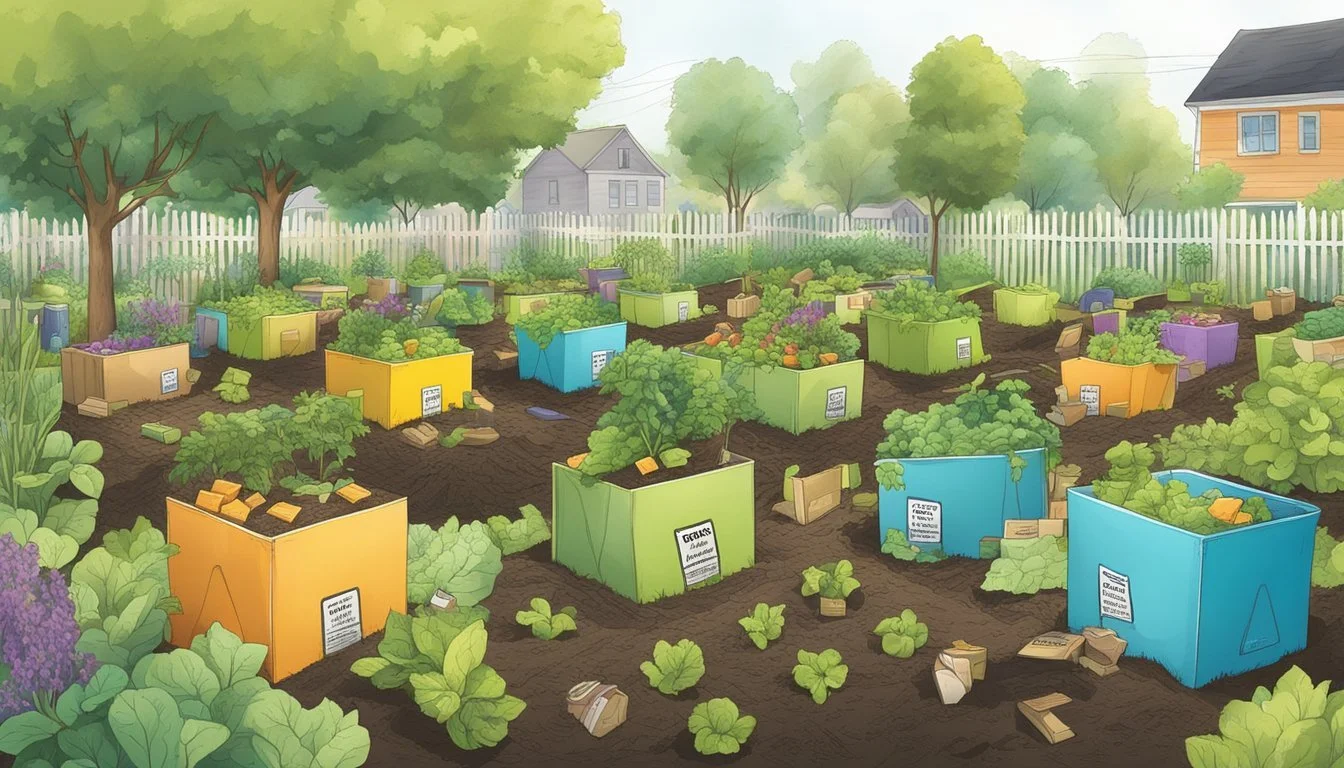 EcoFriendly Disposal Composting Juice Boxes for Sustainable Waste