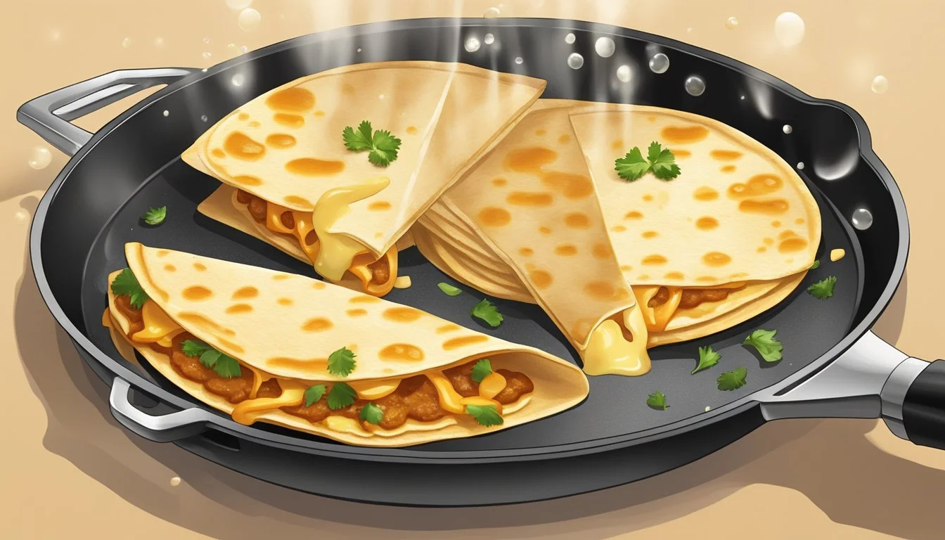 How to Substitute Jack Cheese for Cheddar in Quesadillas