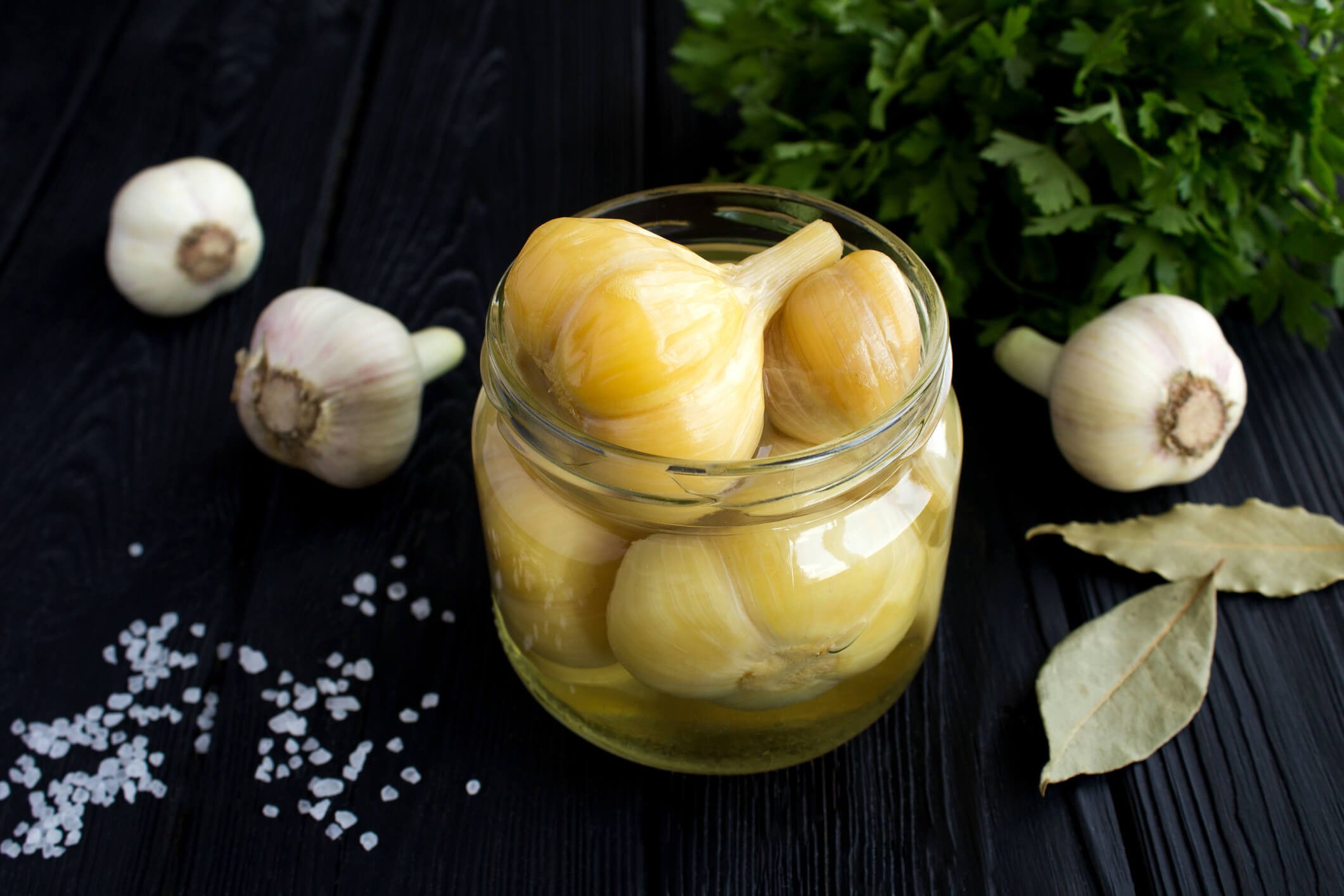 Pickling Garlic