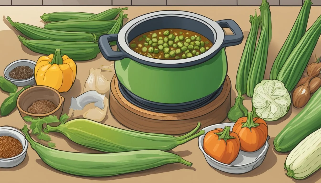 How to Substitute Okra for Zucchini in Gumbo