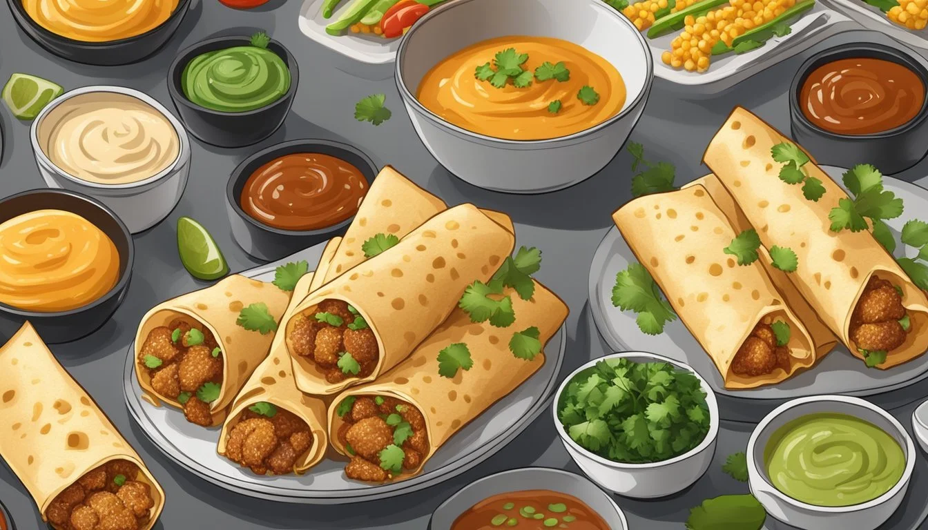 Air Fryer Mini Burritos