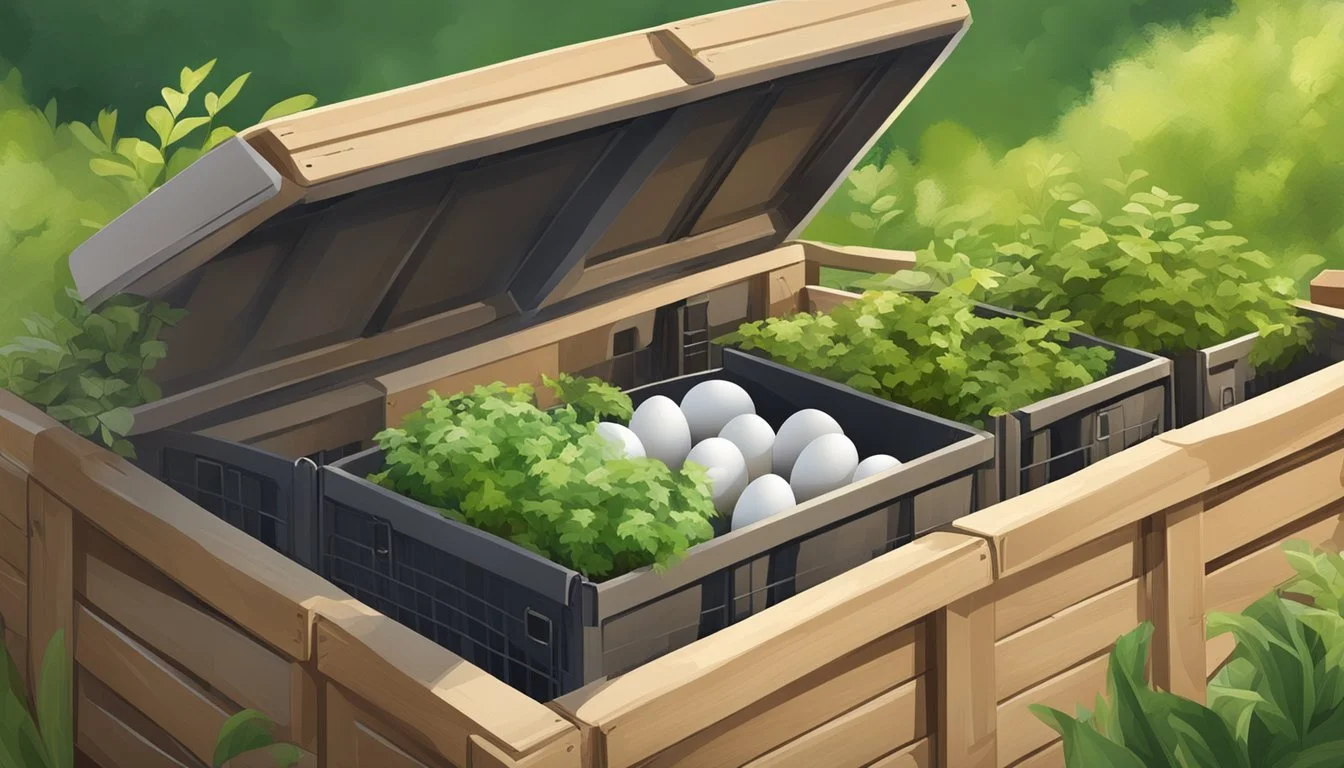 Compost Egg Eco-Friendly Disposal: Composting Egg Boxes and Cartons