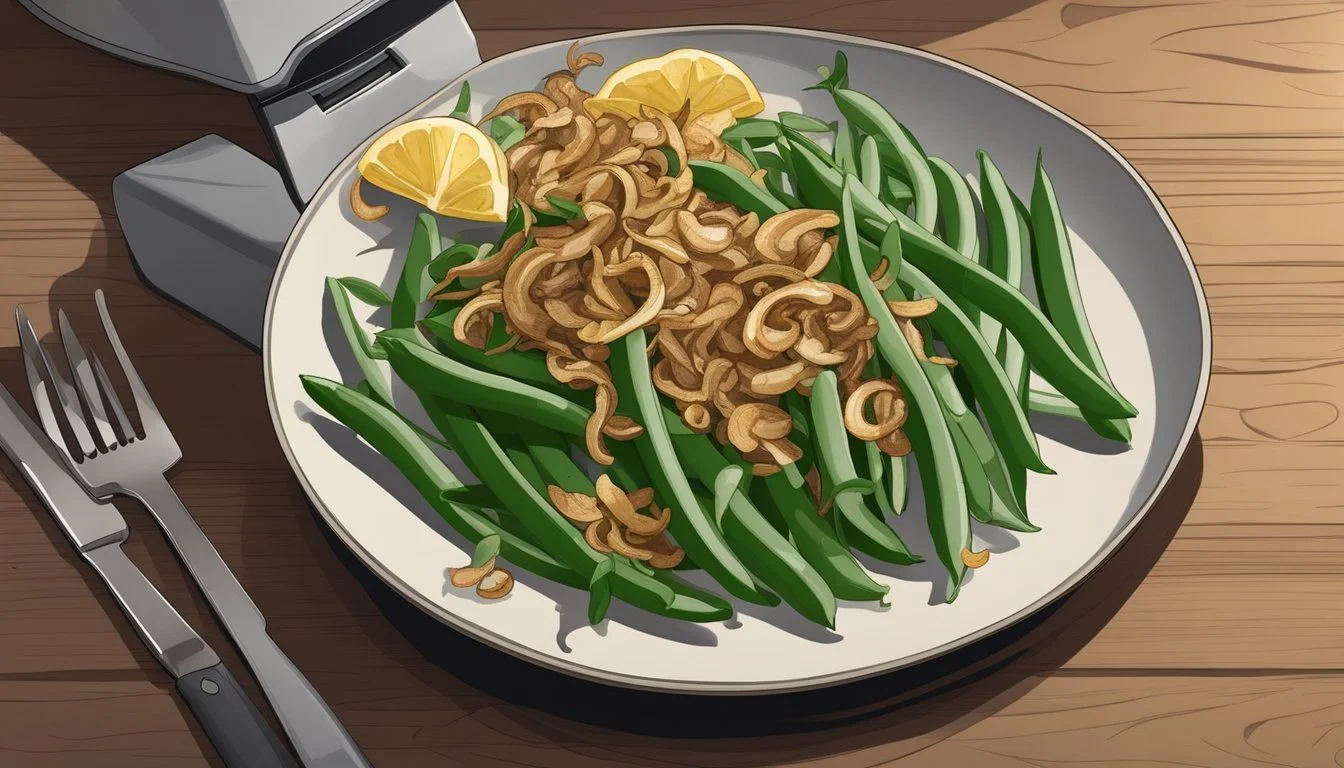 Air Fryer Green Bean Casserole