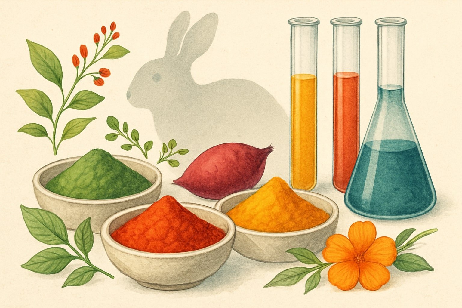 Replacing Animal-Derived Coloring Agents