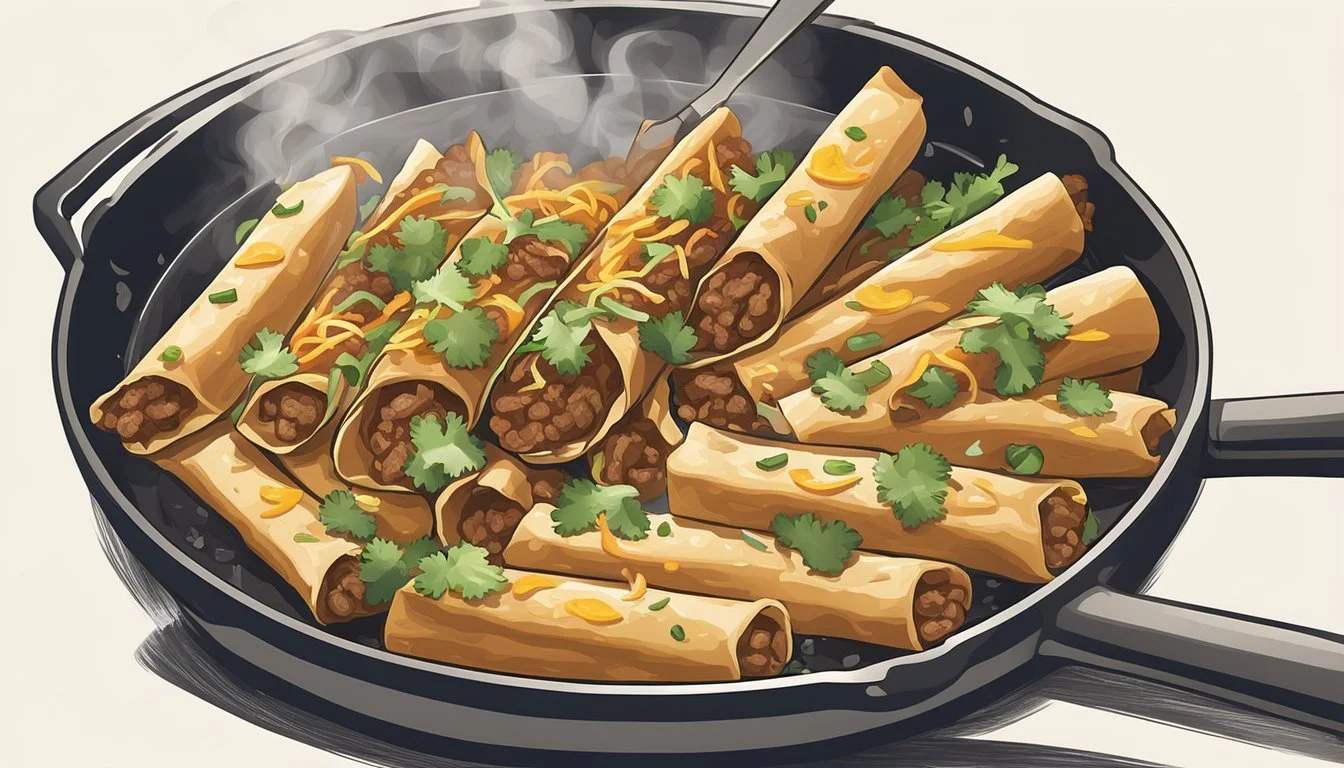 Deliciously Reheated How to Reheat Beef Flautas for Perfect Crispy Texture