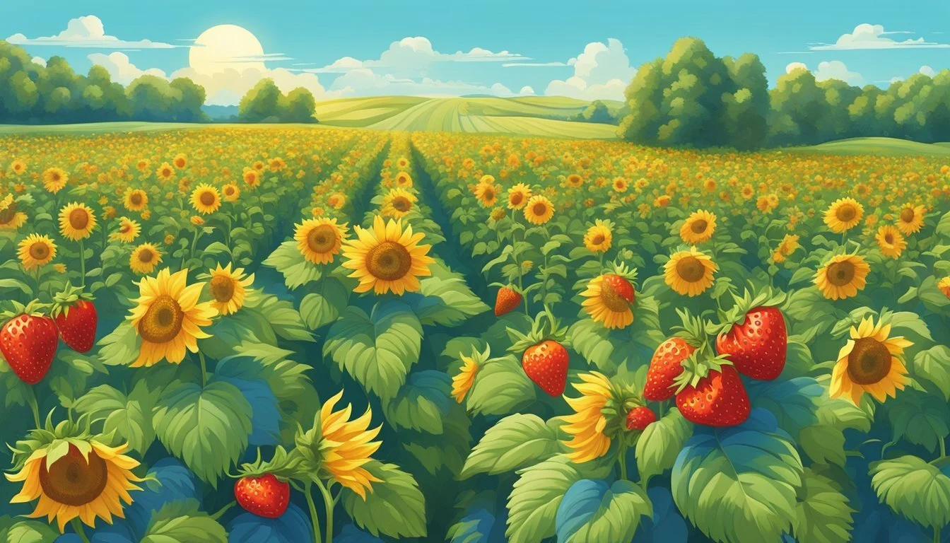 North Carolina Seasonal Fruit & Vegetables in July