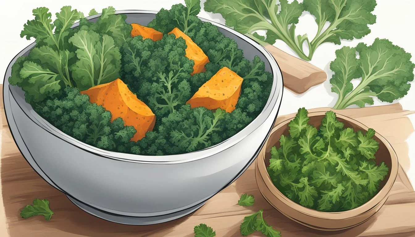 Kale Sweet Potato Quinoa Bowl Recipe