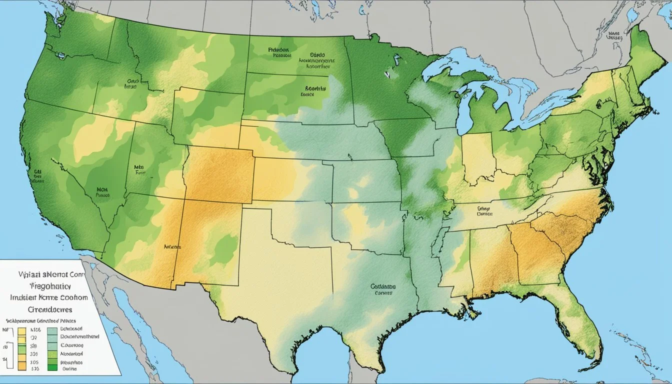 Virginia's Planting Blueprint Navigating USDA Hardiness Zones