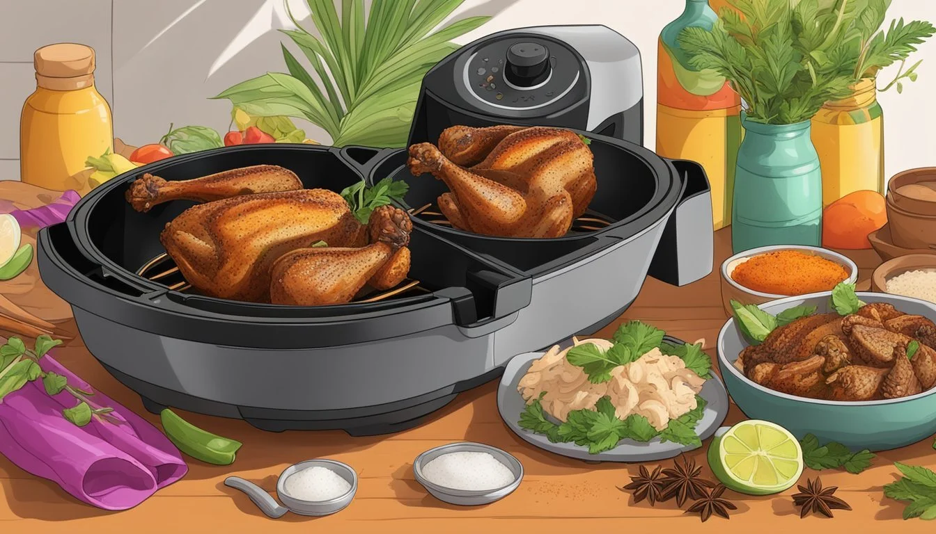 Air Fryer Jerk Chicken