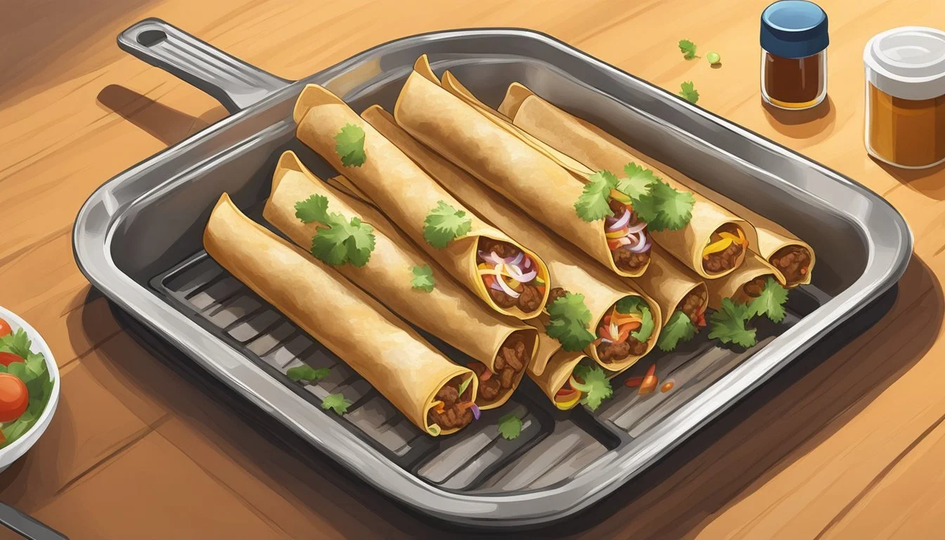 Deliciously Reheated How to Reheat Beef Flautas for Perfect Crispy Texture