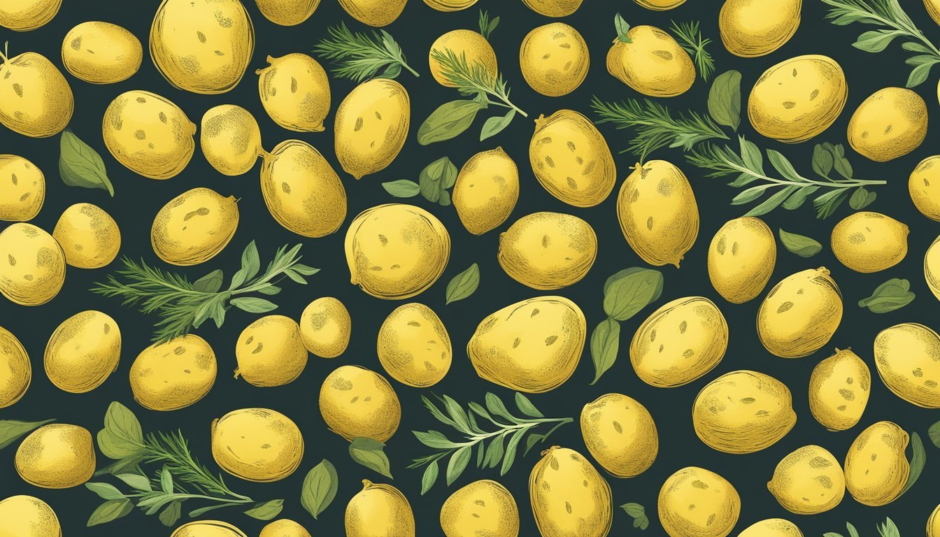 Air Fryer Lemon Herb Roasted Potatoes