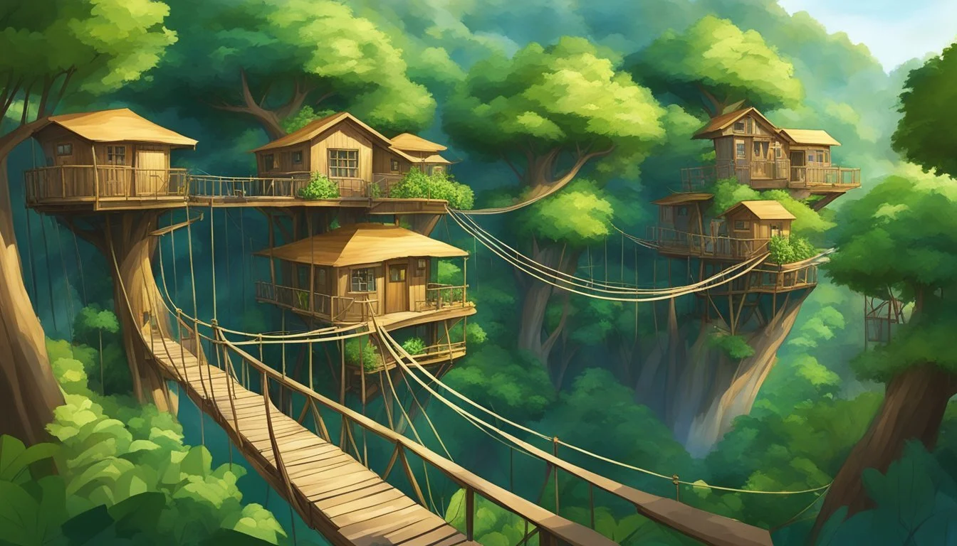 Tree House Communication Elevated Living: Free Land Opportunities for Treehouses
