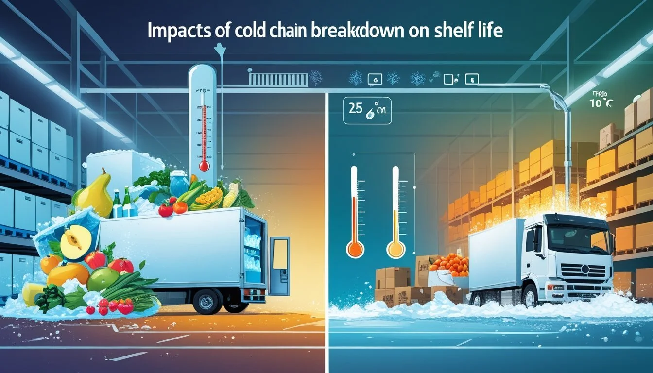 Cold Chain Breakdown: Effects on Shelf Life & Food Quality Preservation