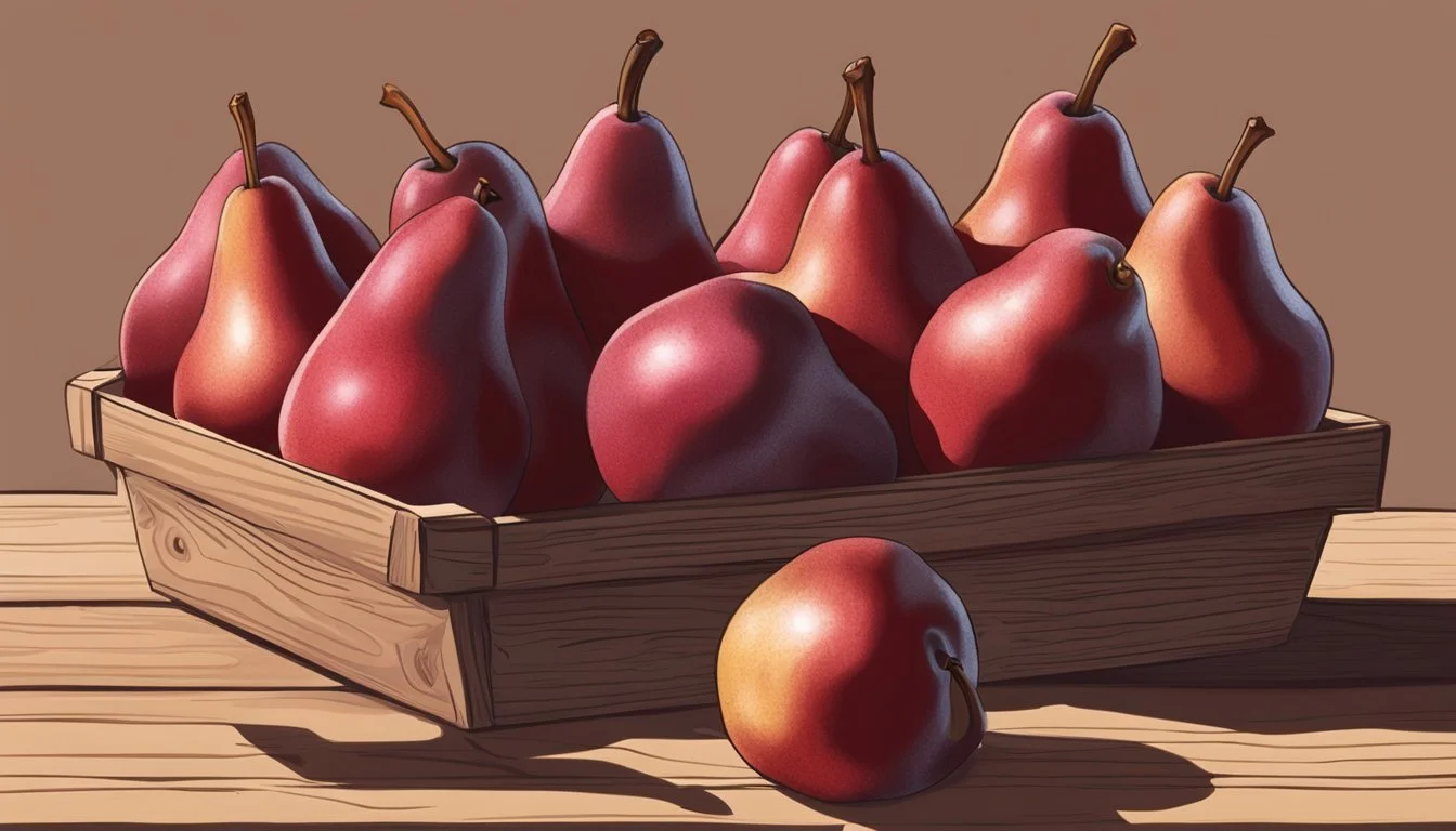 Mastering Ripeness How to Tell if Red Anjou Pears Are Ripe