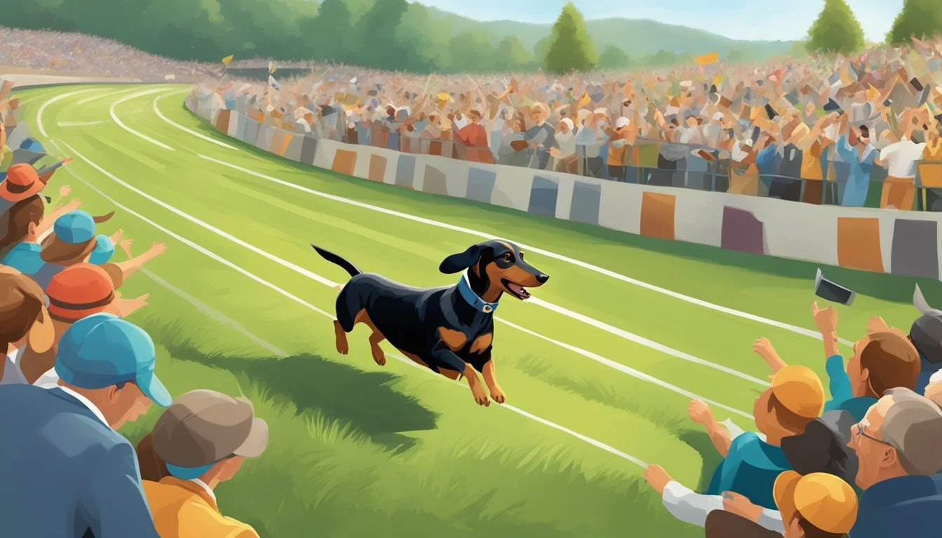 Buda Wiener Dog Races Dash into the Fun with Dachshunds