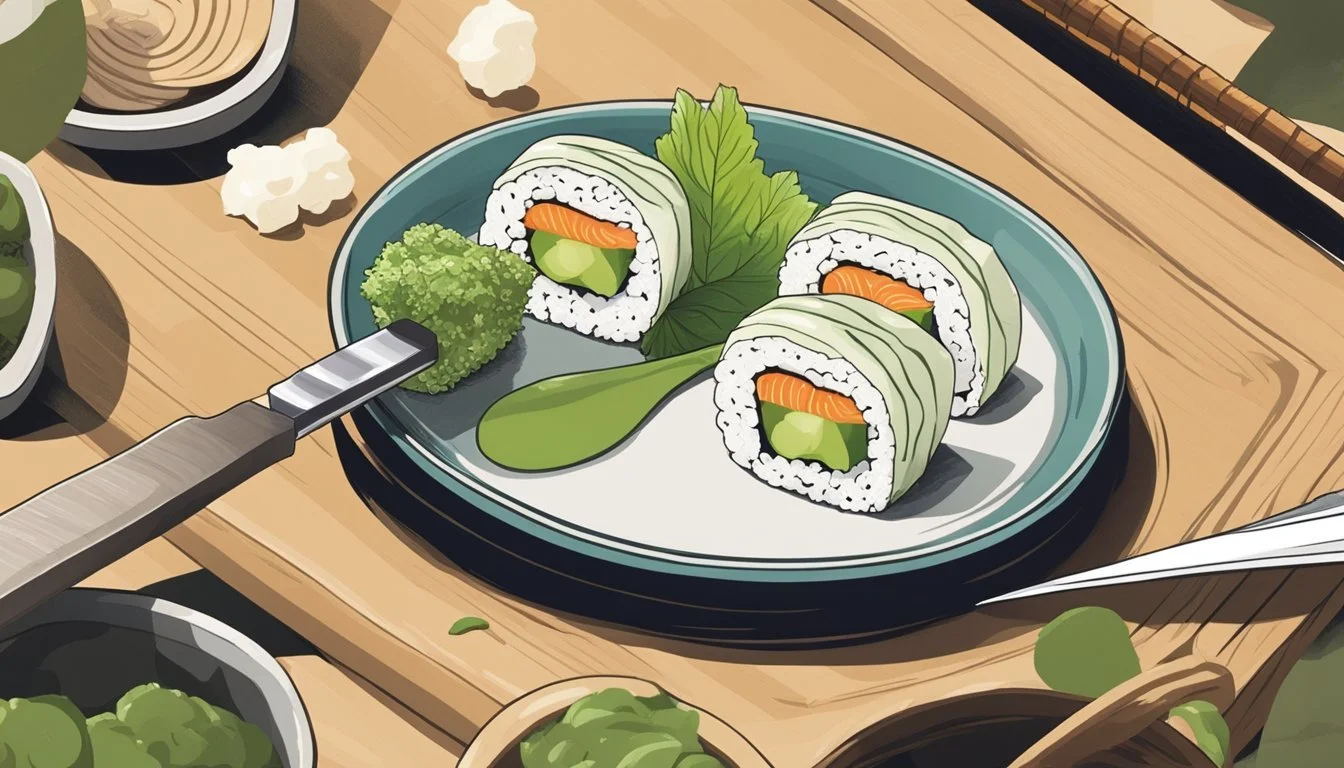 How to Substitute Horseradish for Wasabi