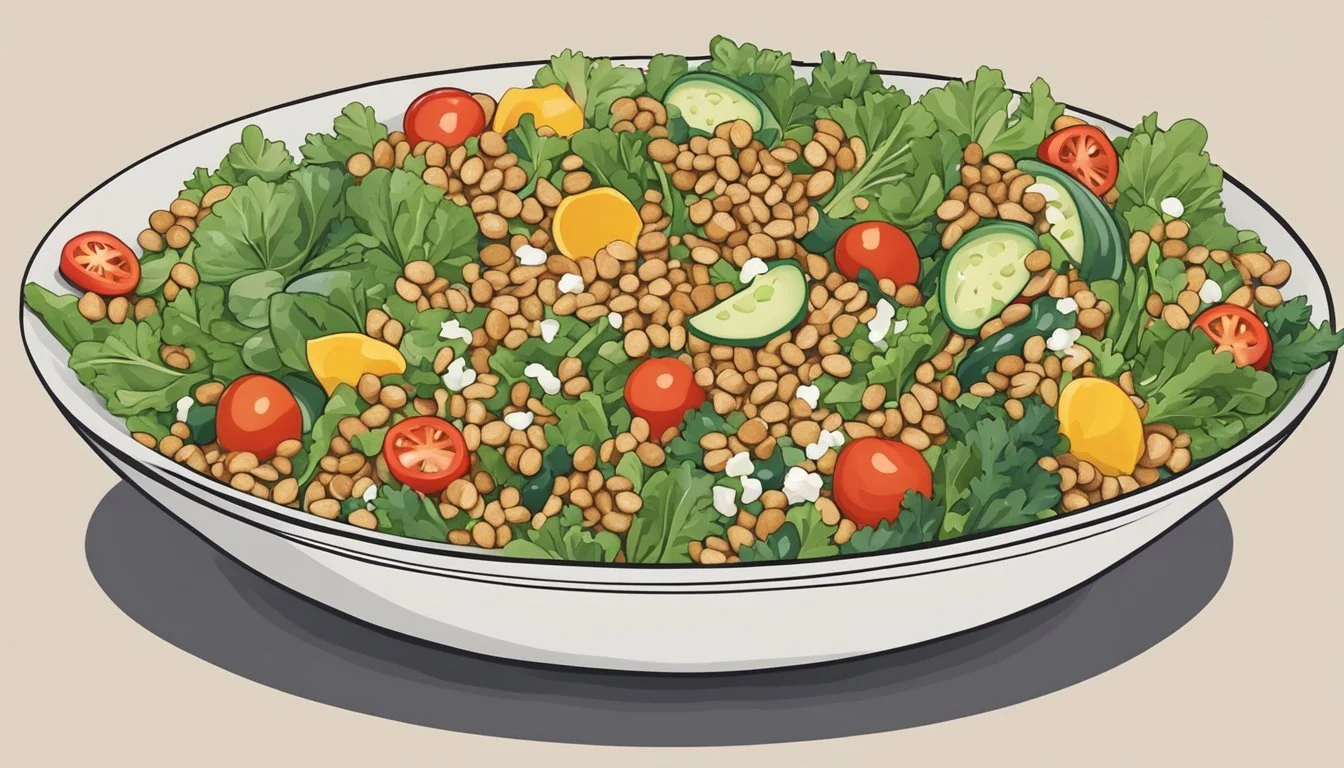 How to Substitute Wheat Berries for Farro in Salads