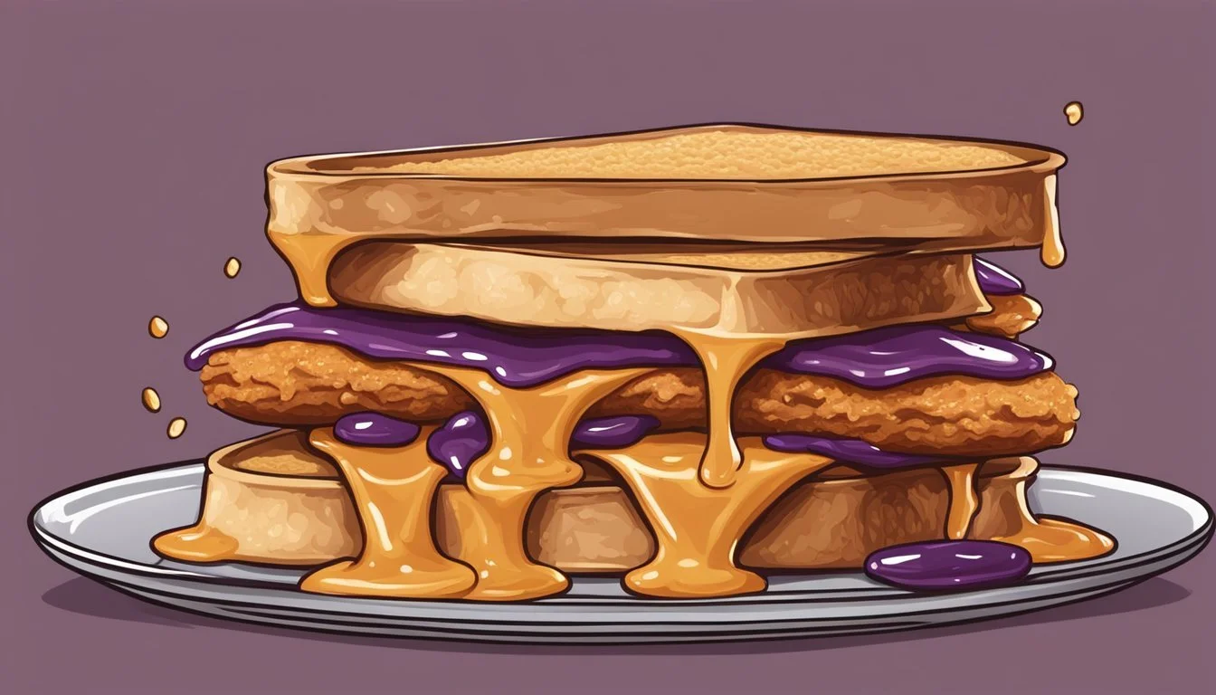 Fried Peanut Butter and Jelly Sandwiches