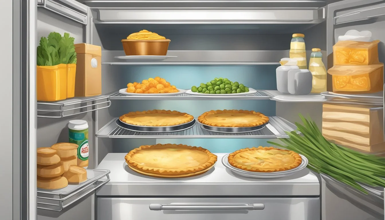 how long does chicken pot pie last in the fridge