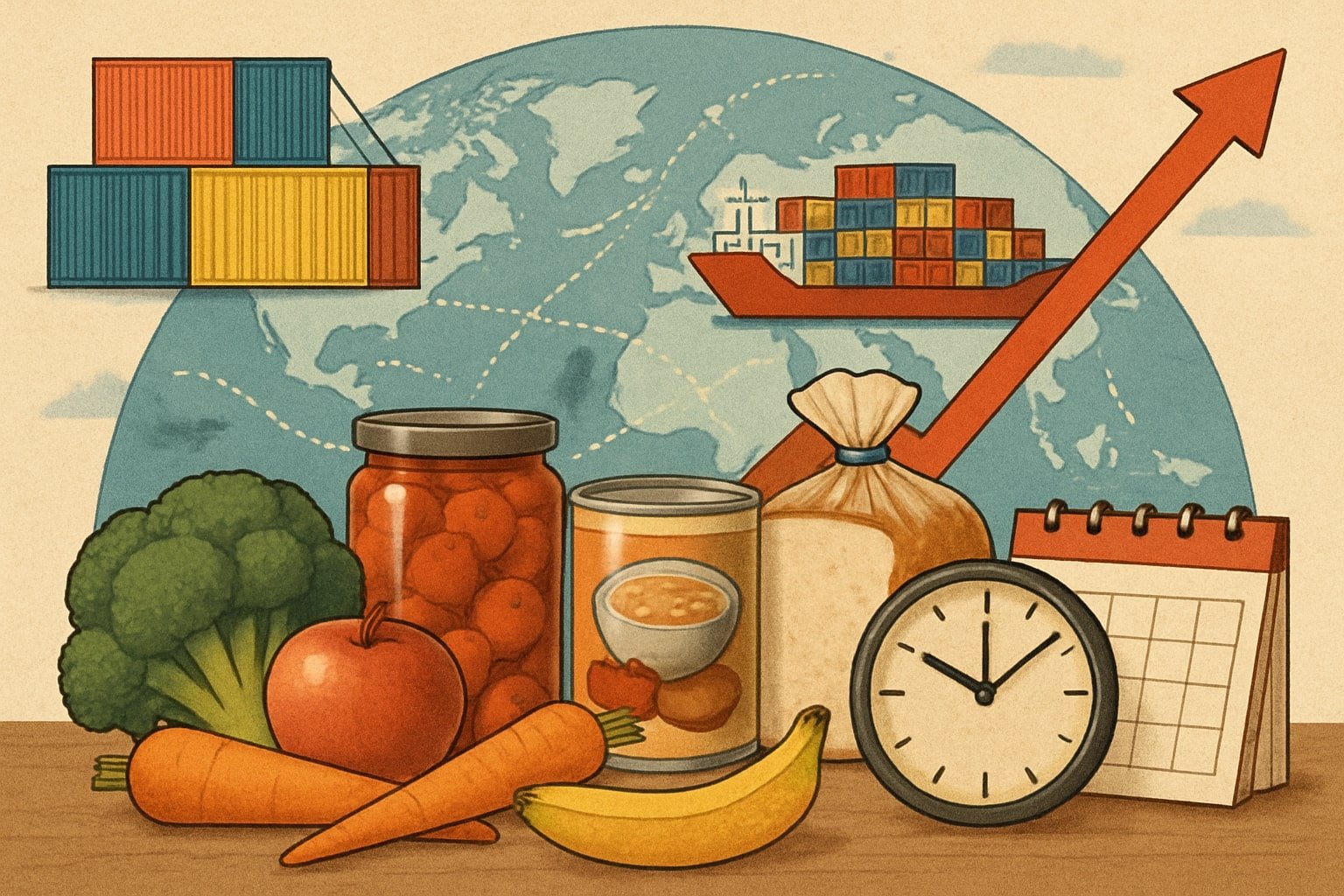 How Shelf Life Impacts Global Food Prices and Influences Market Stability