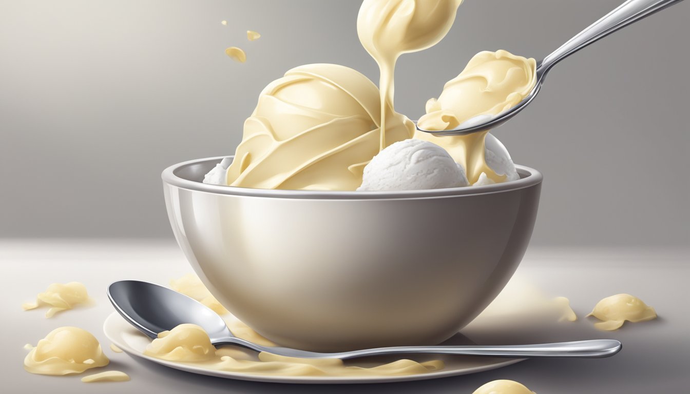 How Do You Eat Vanilla Ice Cream?