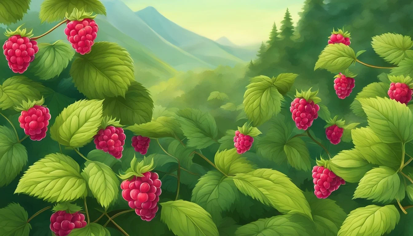 Native raspberry foraging guide