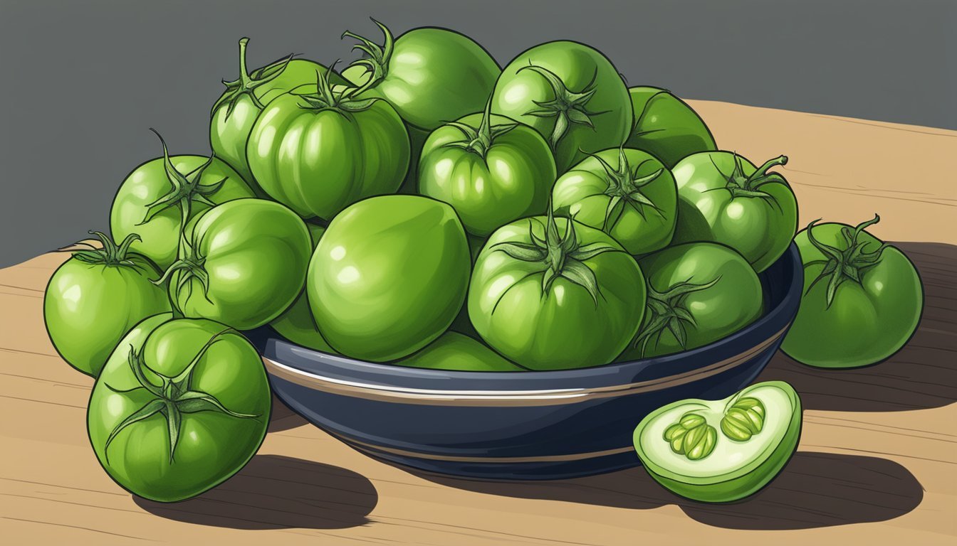 How to Substitute Tomatillos for Green Tomatoes