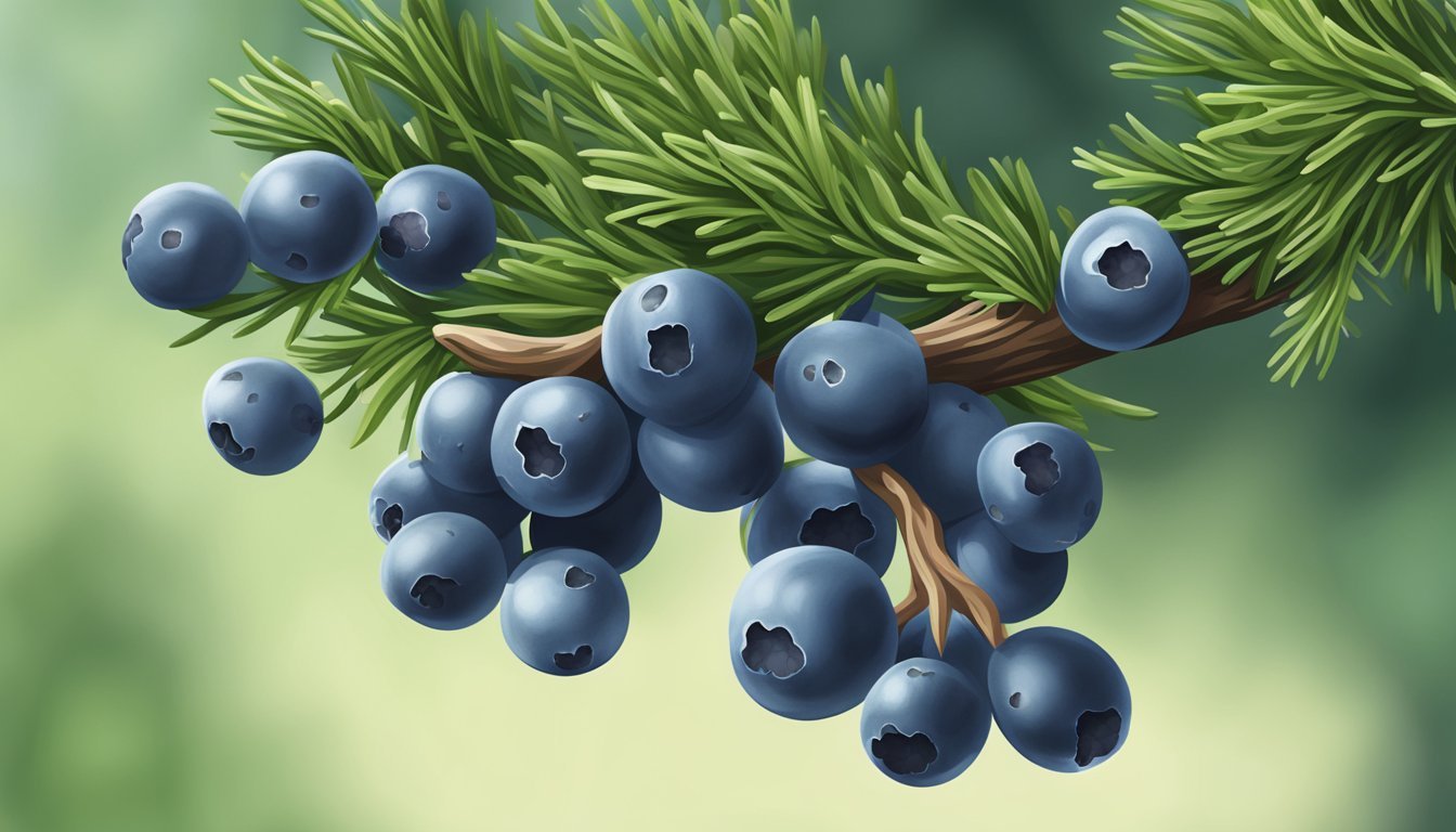 Organic Juniper Berries: Very Fresh High Quality Juniper Berry
