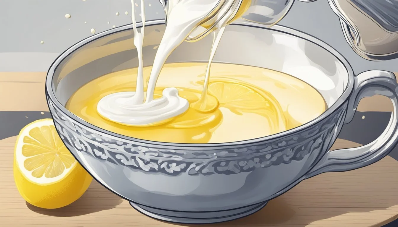How to Substitute Heavy Whipping Cream for Buttermilk