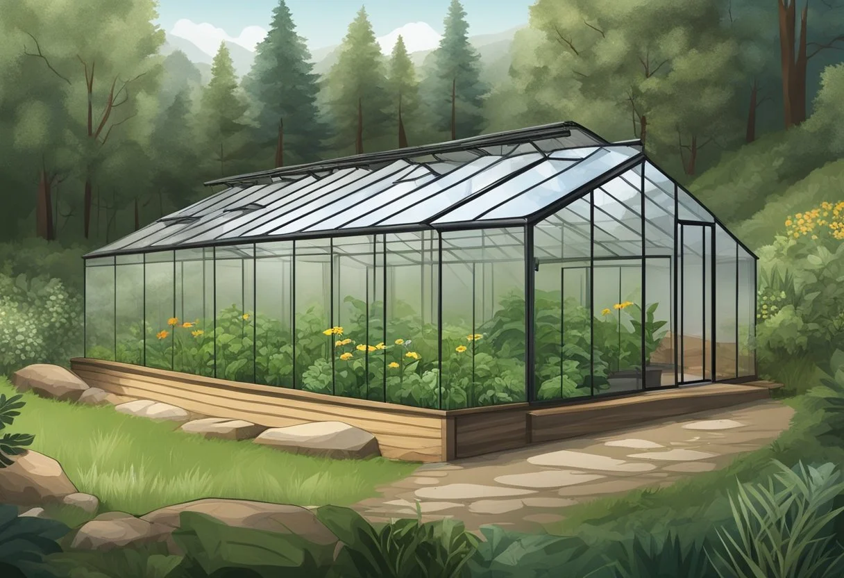 How to Build an Earth-Sheltered Greenhouse?