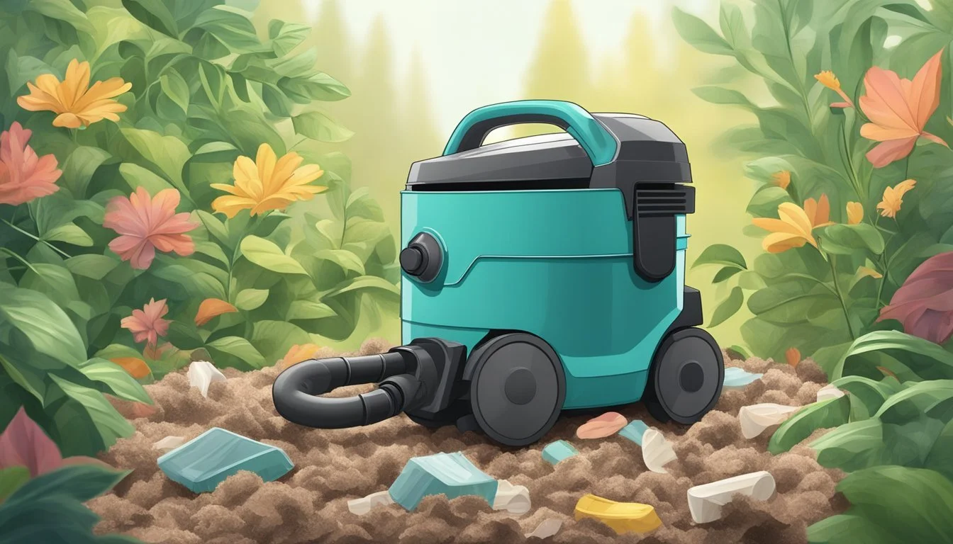 Sustainable Waste Management Composting Vacuum Cleaner Dust for Eco