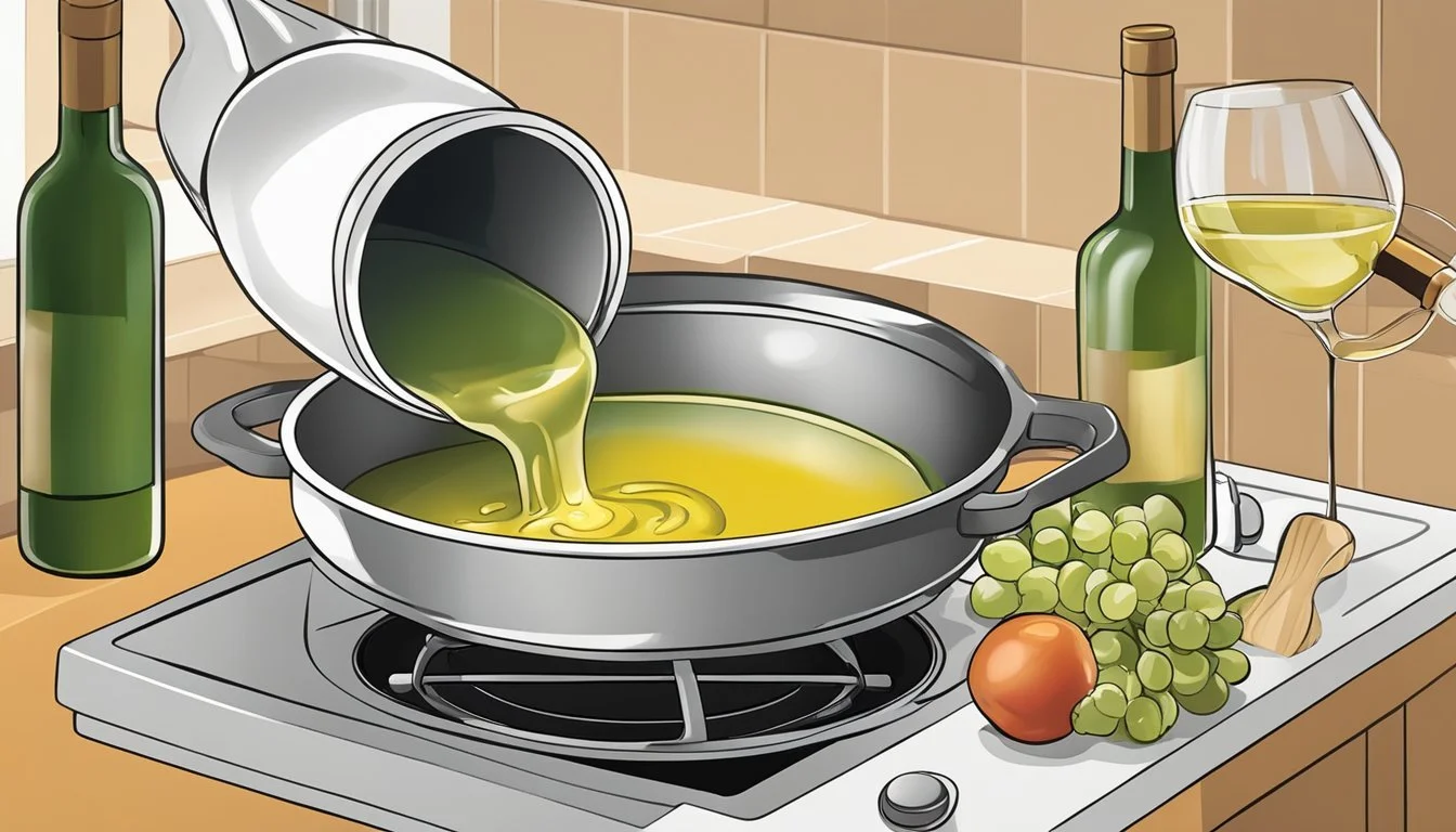 How to Substitute White Wine for Red Wine in Cooking