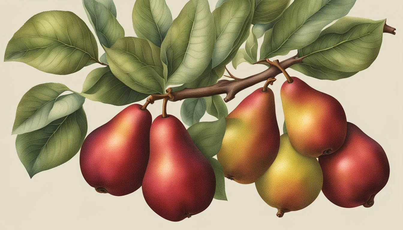 Mastering Ripeness How to Tell if Red Anjou Pears Are Ripe