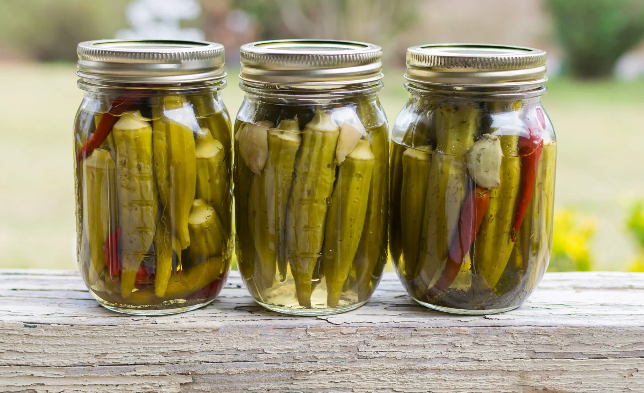 Pickling Okra