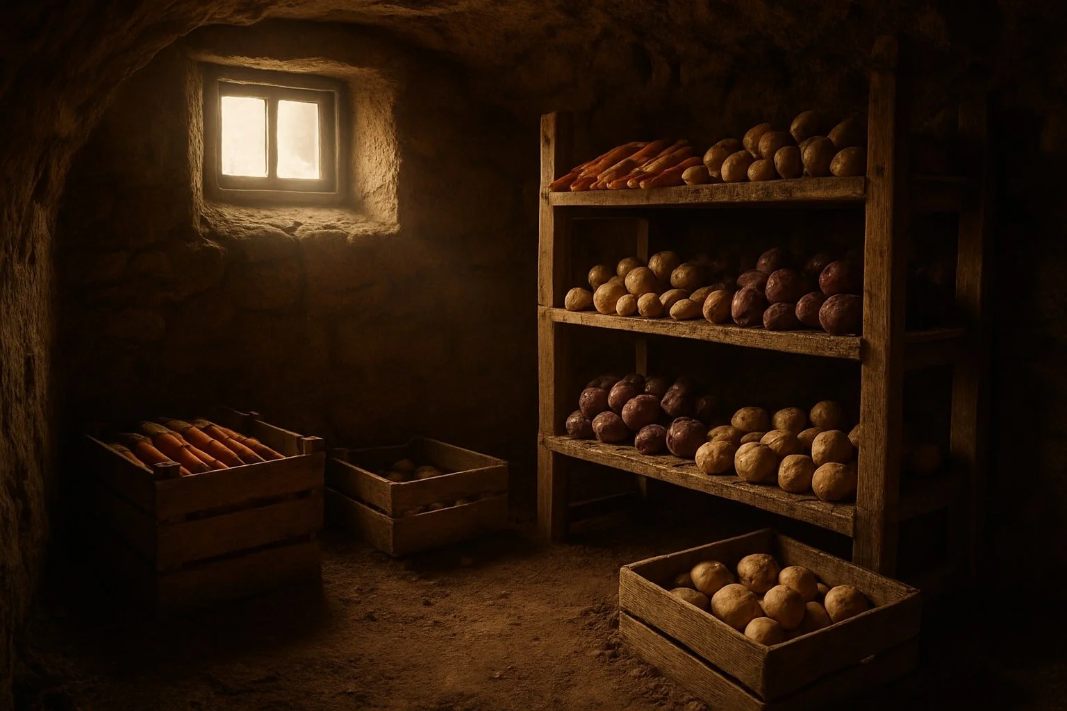 The Forgotten Science of Root Cellaring