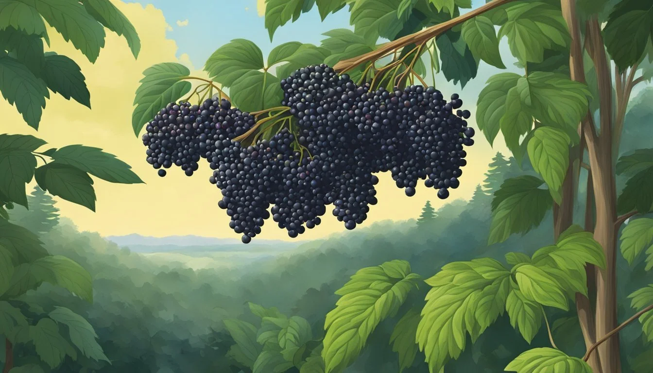 Foraging and Harvesting Elderberries