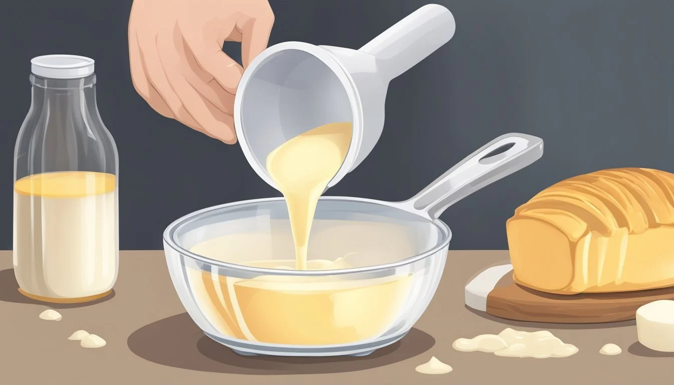 How to Substitute Heavy Whipping Cream for Buttermilk