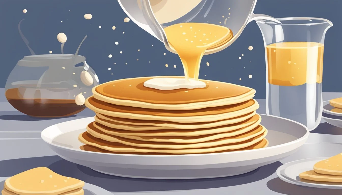 How to Measure the Perfect Amount of Liquid for a Pancake Glaze ...